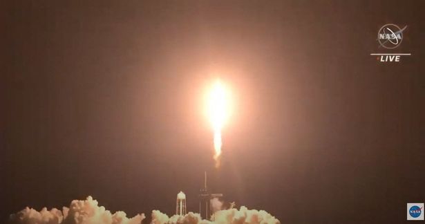 The mission is the third SpaceX crew to head to the International Space Station