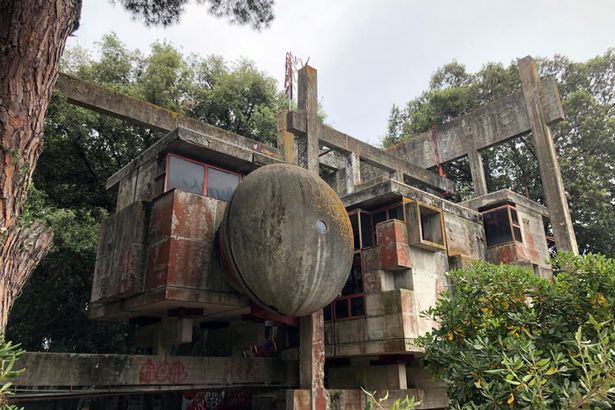 The decrepit Casa Sperimentale is a masterpiece of brutalist design