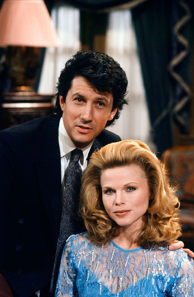 Charles Shaughnessy as Shane Donovan, Patsy Pease as Kimberly Donovan in Days of Our Lives