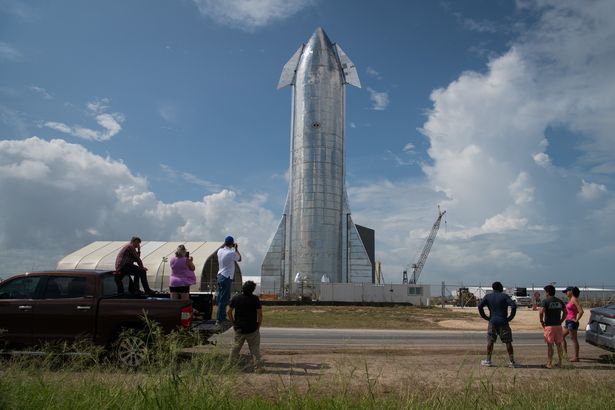 A prototype of SpaceX's Starship