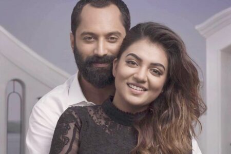 Fahadh Faasil and wife Nazriya in Hyderabad to shoot their Telugu debut : Bollywood News