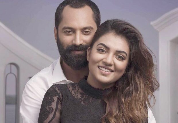 Fahadh Faasil and wife Nazriya in Hyderabad to shoot their Telugu debut : Bollywood News
