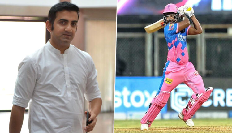 IPL 2021: Gautam Gambhir Slams Sanju Samson’s String of Low Scores After Stunning Century