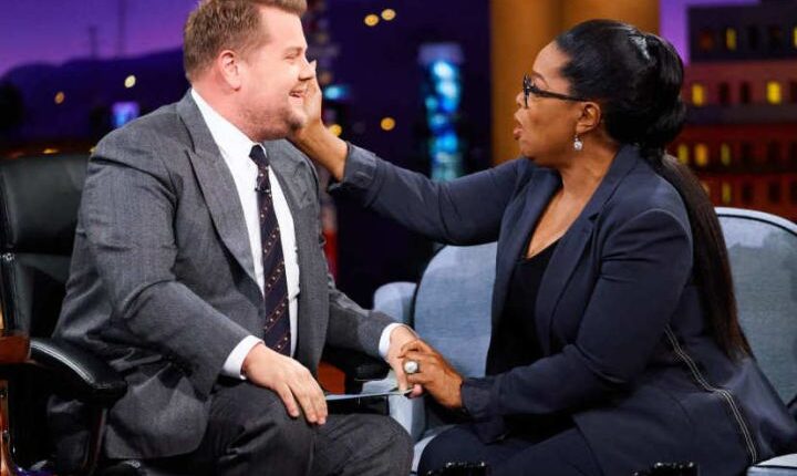 James Corden Pitches Oprah A Genius Business Idea