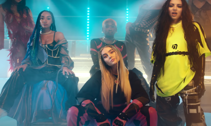 Little Mix Transforms Into Their Male Doppelgängers For Fierce ‘Confetti’ Music Video Featuring Saweetie