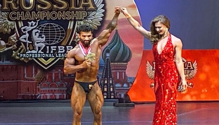 Meet the Indian Bodybuilder Vipin Yadav From Noida Who Won a Gold Medal in Russia