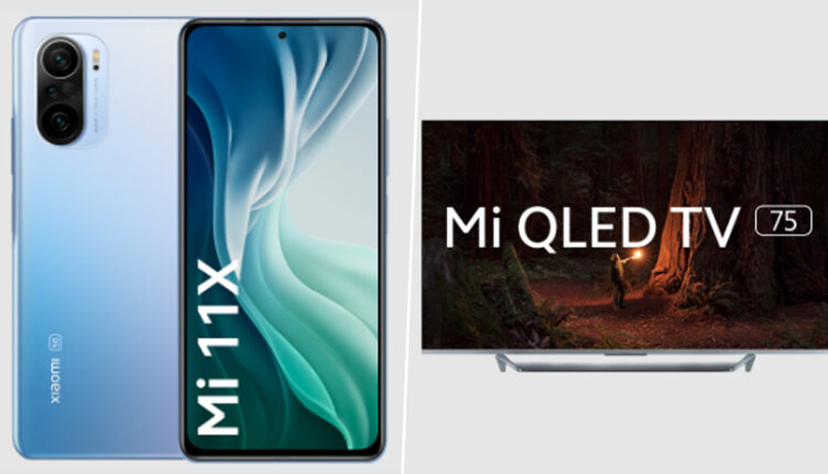 Mi 11X & Mi QLED TV 75 Online Sale Today at 12 Noon via Amazon India & Mi.com, Check Offers Here