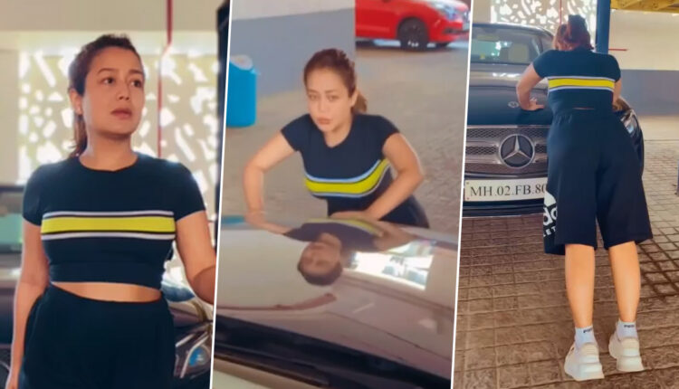 Neha Kakkar Reveals How She Keeps Up With Her Workout Sessions During the Lockdown (Watch Video)