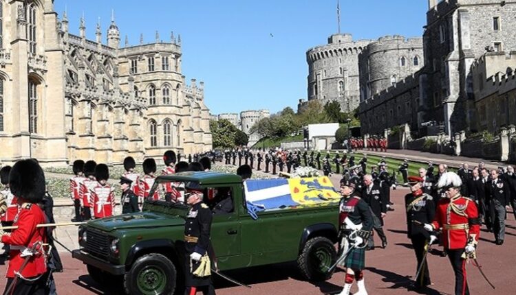 Prince Philip's custom Land Rover hearse gets called into duty