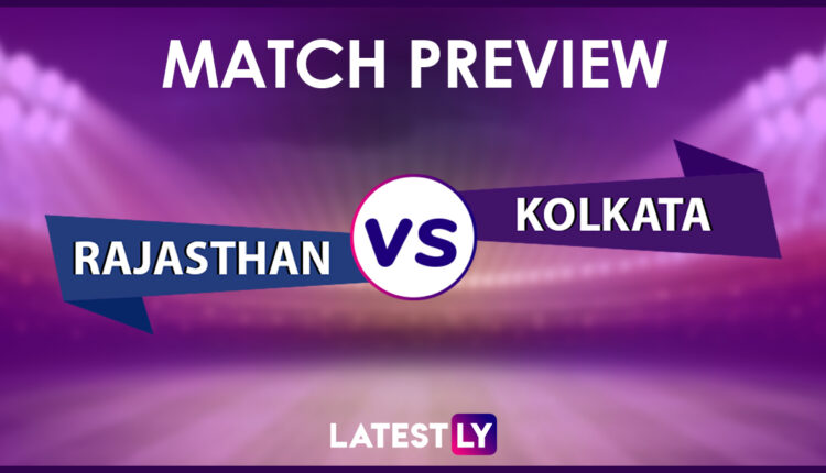 RR vs KKR Preview: Likely Playing XIs, Key Battles, Head to Head and Other Things You Need To Know About VIVO IPL 2021 Match 18