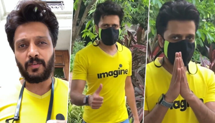 Riteish Deshmukh Urges Fans To Wear Masks Amid Second Wave of COVID-19 (Watch Video)