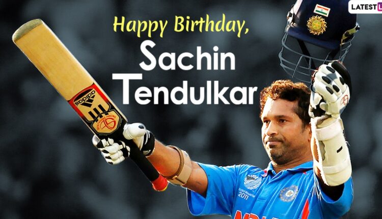 Sachin Tendulkar Birthday Special: Lesser-Known Facts About the Master Blaster As He Turns 48