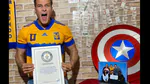 The image shows Ramiro Alanis with the Guinness World Records certificate.(Twitter/@agalanis17)