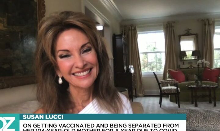 Susan Lucci Shares Joy At Being Reunited With 104-Year-Old Mother Following COVID Vaccine