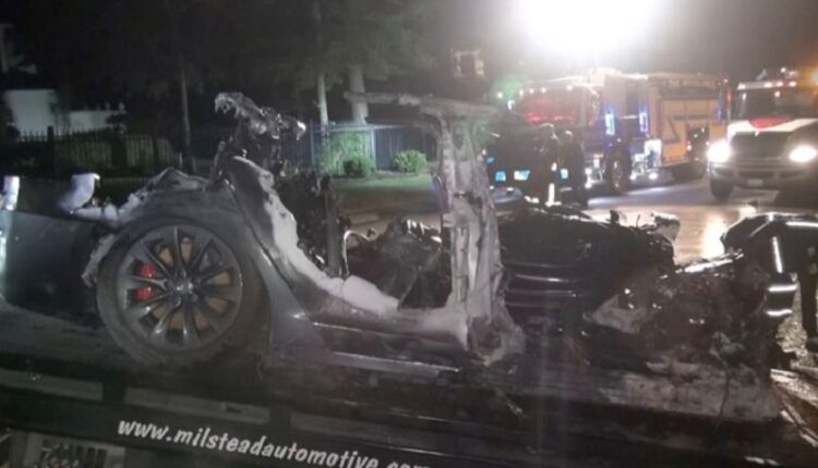 Tesla fatal crash details revealed in Texas fire marshal report