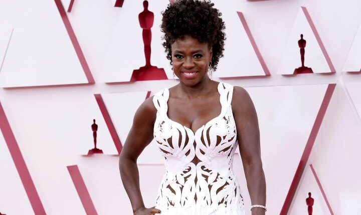 Viola Davis Honours Chadwick Boseman On Oscars Red Carpet