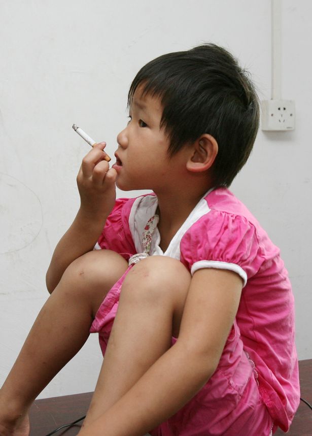 Three-year-old Ya Wen took up smoking and booze following a crash