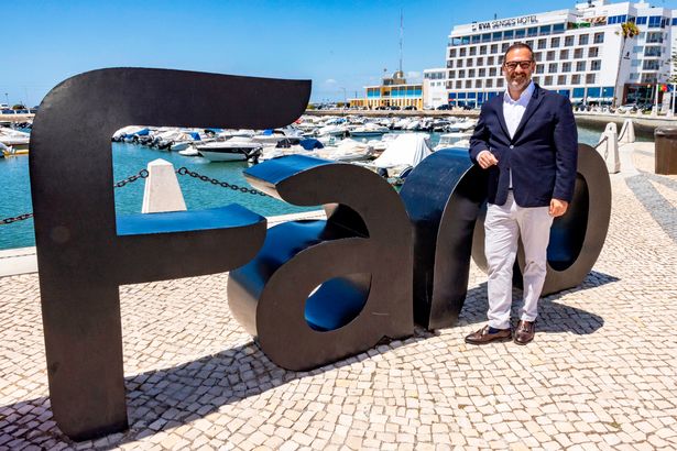 Algarve tourist chief Joao Fernandes is waiting