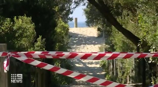 The man, in his 50s, had been surfing at Tuncurry Beach, near Forster, in Australia