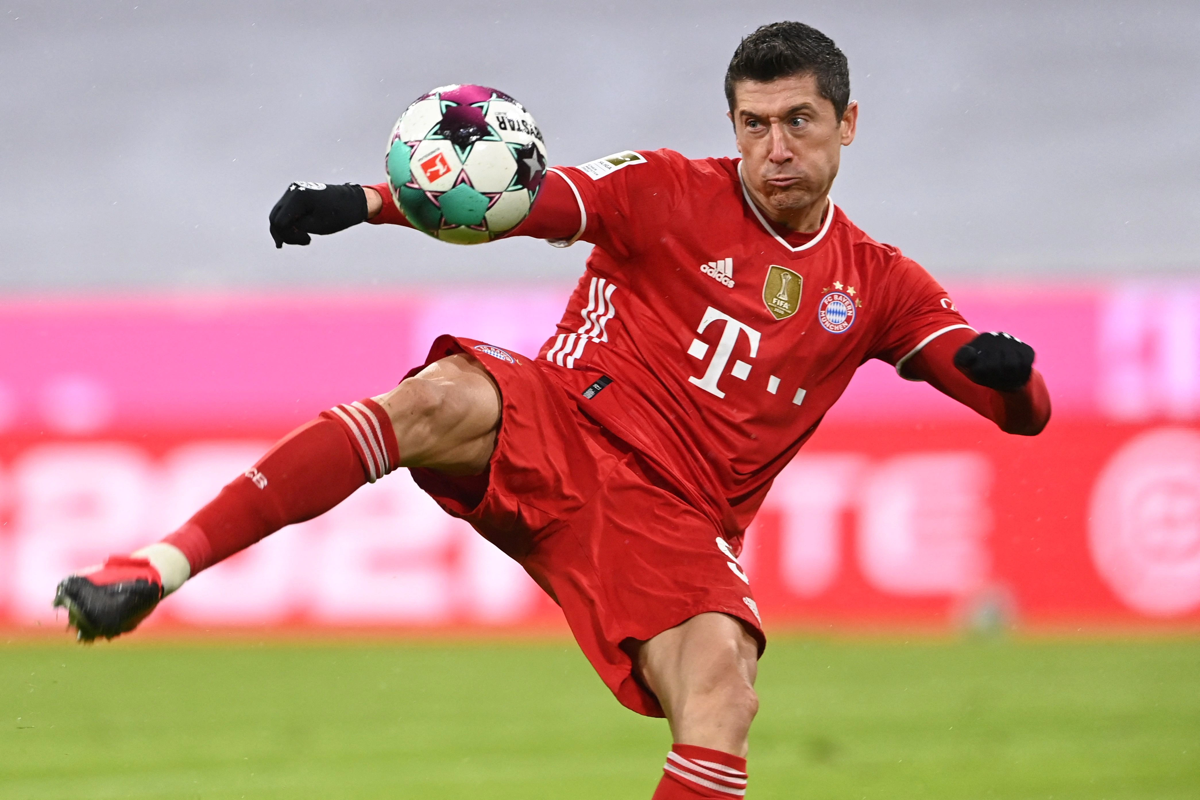 File image of Robert Lewandowski.(AFP) File image of Robert Lewandowski.(AFP)
