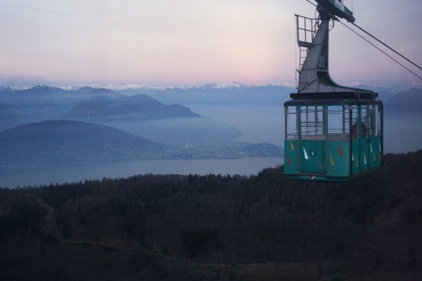 The Stresa-Mottarone cable car