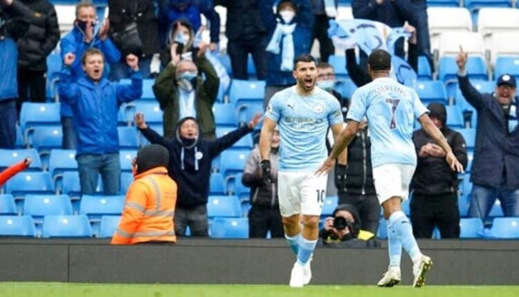 Aguero scores twice on Premier League farewell with City