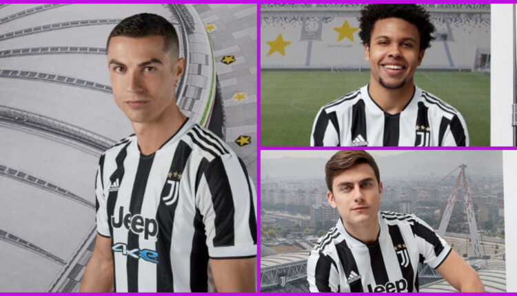 Amid Transfer Rumours Cristiano Ronaldo Unveils Juventus' New Home Kit for 2021-22 Season (Pics and Video Inside)