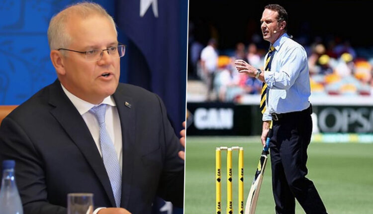 Australian PM Scott Morrison Reacts to Michael Slater’s ‘Blood on Your Hands’ Remark, Says ‘That’s Obviously Absurd’