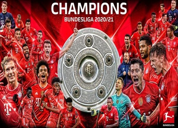 Bayern Munich Win Ninth Successive Bundesliga 2020-21 Season Title