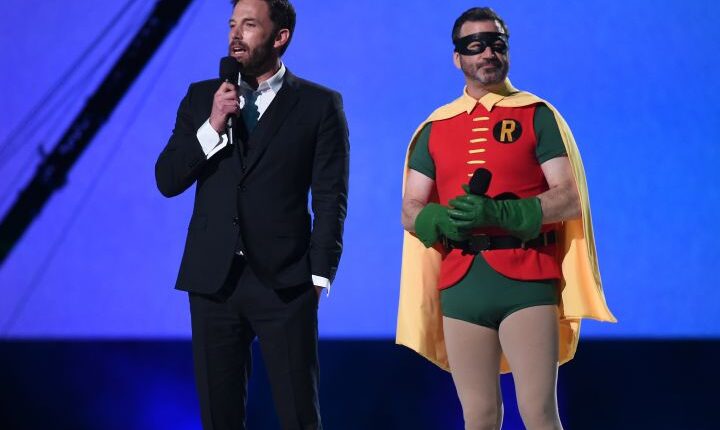 Ben Affleck Hilariously ‘Batmansplains’ Jimmy Kimmel During ‘Vax Live’