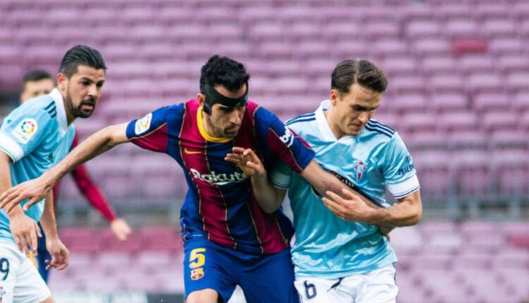 Celta Vigo Beats Barcelona 2-1 in La Liga 2020-21 Match, Santi Mina’s Brace Overpowers Lionel Messi’s Opener