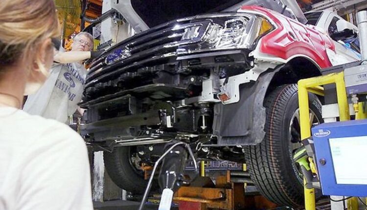 Chip shortage puts brakes on Ford progress