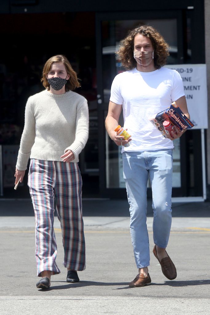 Emma Watson and Leo Robinton. Photo: London Entertainment / SplashNews.com