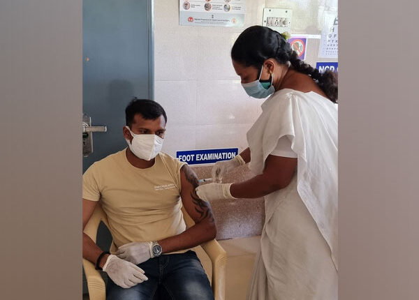 India Pacer T Natarajan Receives First Dose of COVID-19 Vaccine