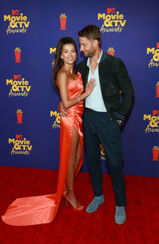 Sofia Pernas and Justin HartleyPhoto: Matt Winkelmeyer/2021 MTV Movie and TV Awards/Getty Images for MTV/ViacomCBS