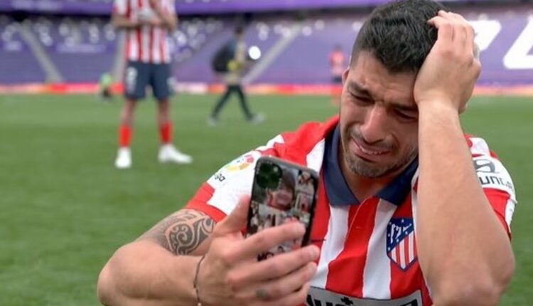 Luis Suarez Breaks Down While on a Call With Friends & Family After Winning La Liga 2020-21, Thanks Atletico Madrid for Rescuing Him From Barcelona (Watch Video)
