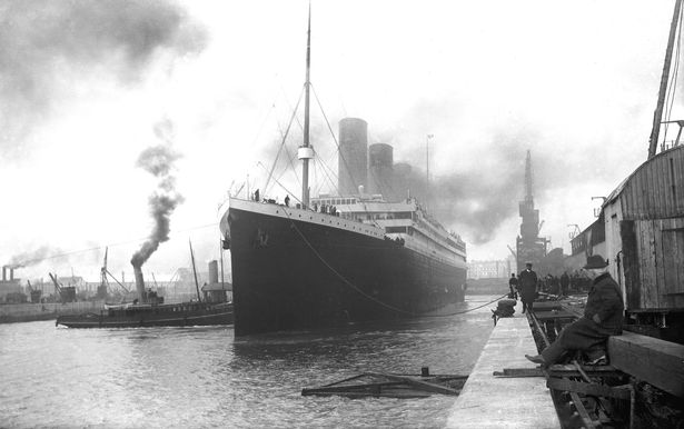 The Titanic sank on its maiden voyage between Southampton and New York in 1912