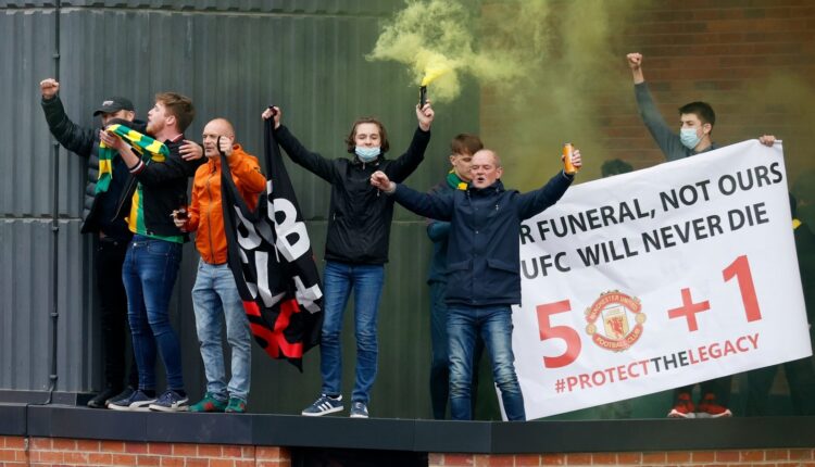 Protesting Manchester United fans break into Old Trafford, invade pitch ahead of Liverpool clash