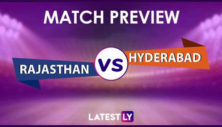 RR vs SRH Preview: Likely Playing XIs, Key Battles, Head to Head and Other Things You Need To Know About VIVO IPL 2021 Match 28