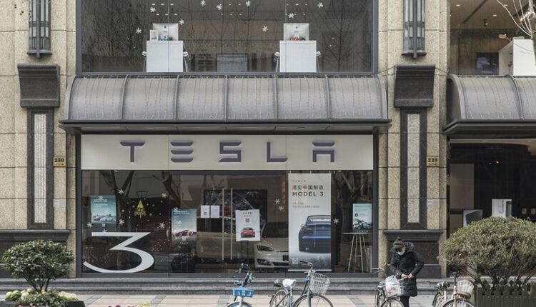 Tesla China sales falter