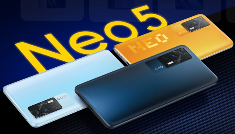 iQOO Neo 5 Vitality Edition With Snapdragon 870 SoC Launching Next Week