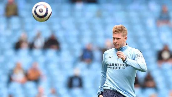 Belgian midfielder Kevin De Bruyne(Twitter)