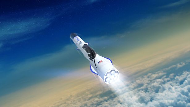 The mission will be the first undertaken by his rocket company Blue Origin