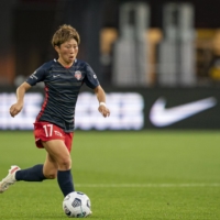 Washington Spirit striker Kumi Yokoyama came out as a transgender man on Saturday. | XAVI DUSSAQ / VIA WASHINGTON SPIRIT 
