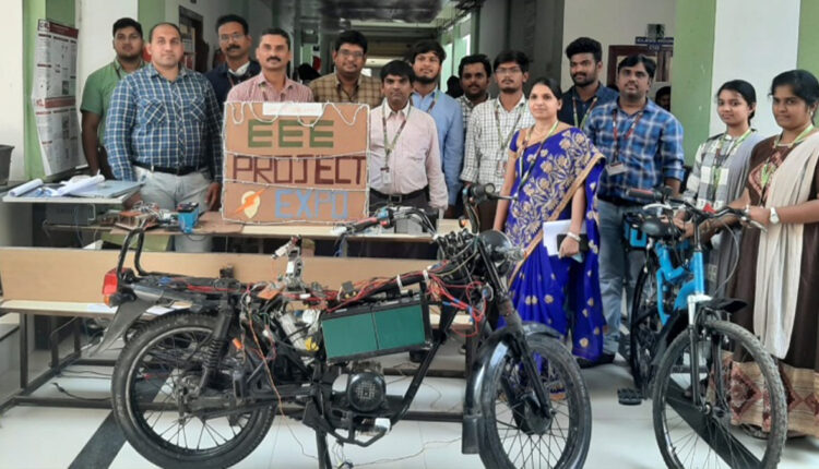 Electric Bike With Wireless Charging Developed by Students of K L University