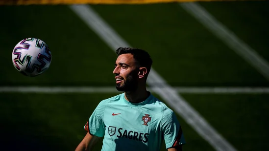 Portugal's midfielder Bruno(Twitter)