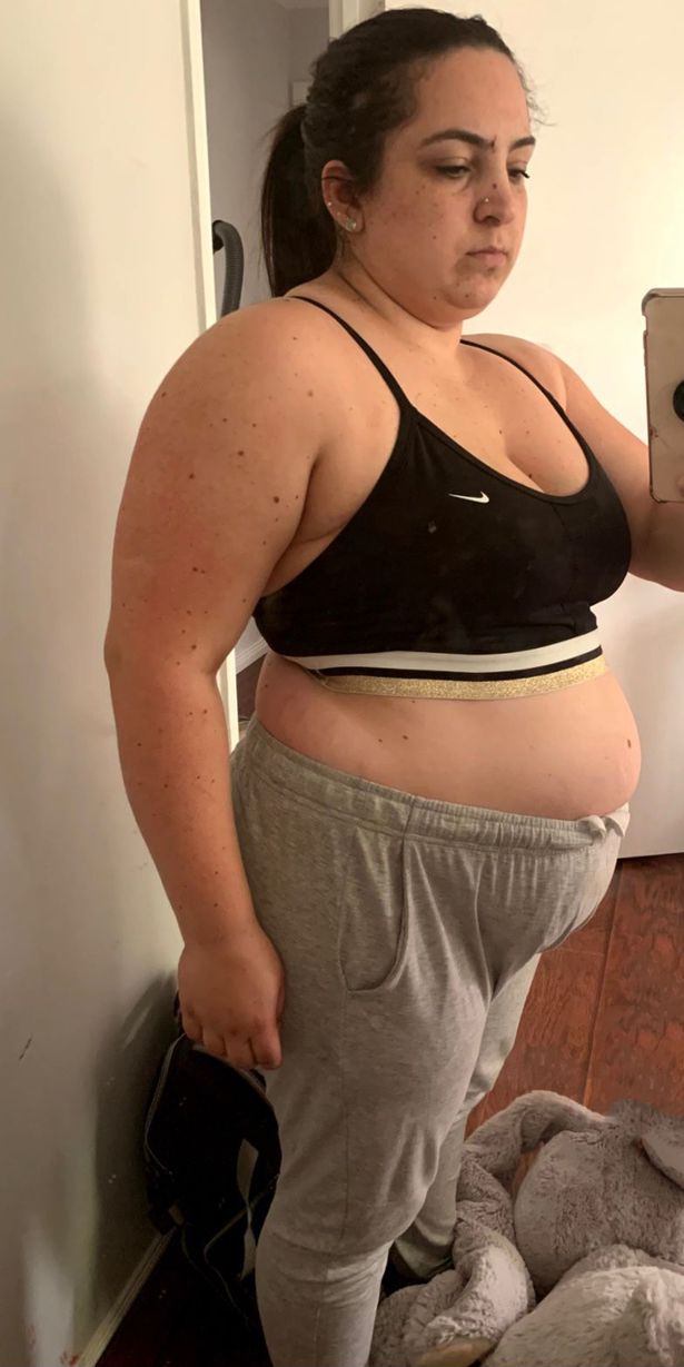 Dilay Acur, 26, weighed 15st 6lb at her heaviest after her Red Bull addiction