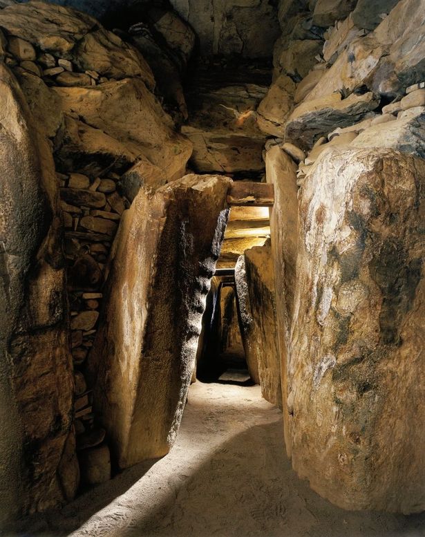 Inner corridor of Newgrange