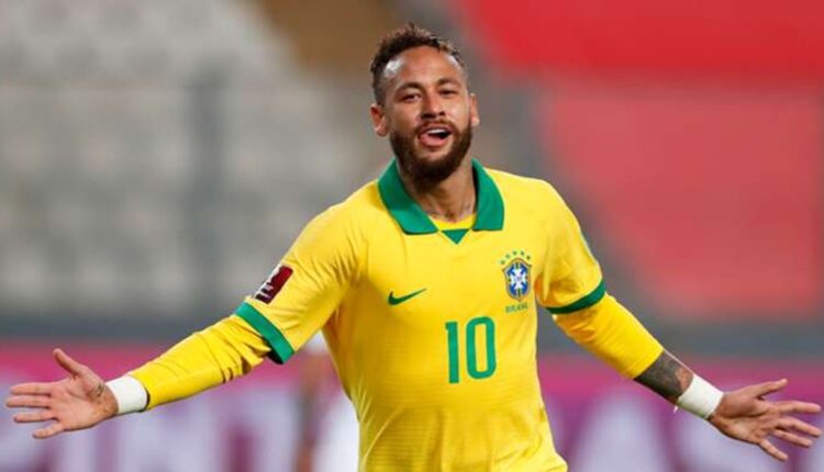 Neymar Jr Reacts After Leading Brazil to a 2-0 Win Against Ecuador in 2022 World Cup Qualifier CONMEBOL Match