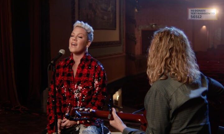 Pink Celebrates ‘Can’t Cancel Pride’ With ‘Cover Me In Sunshine’